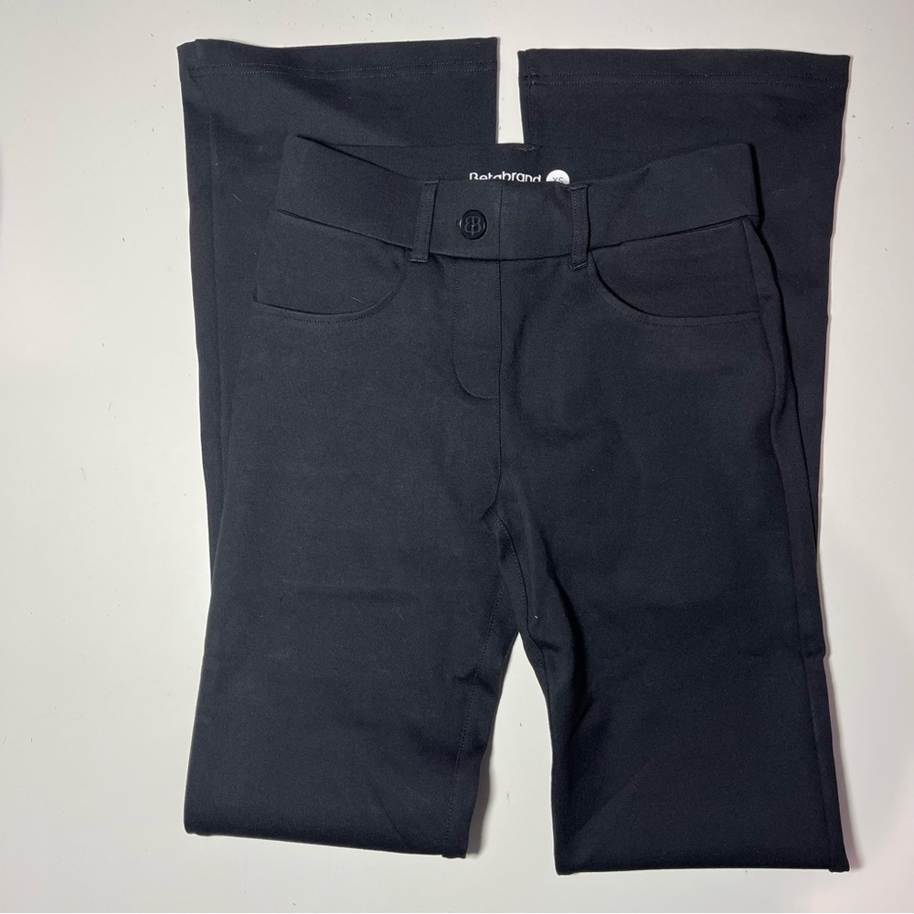 Betabrand 7-Pocket Dress Yoga Pant Bootcut XS Regular